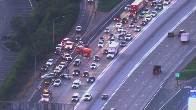 Person involved in 605 Freeway crash has car stolen