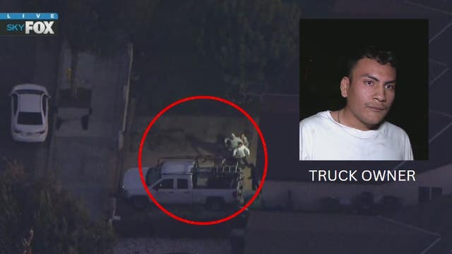 'It broke my heart': Victim speaks out after pursuit suspect steals his work truck