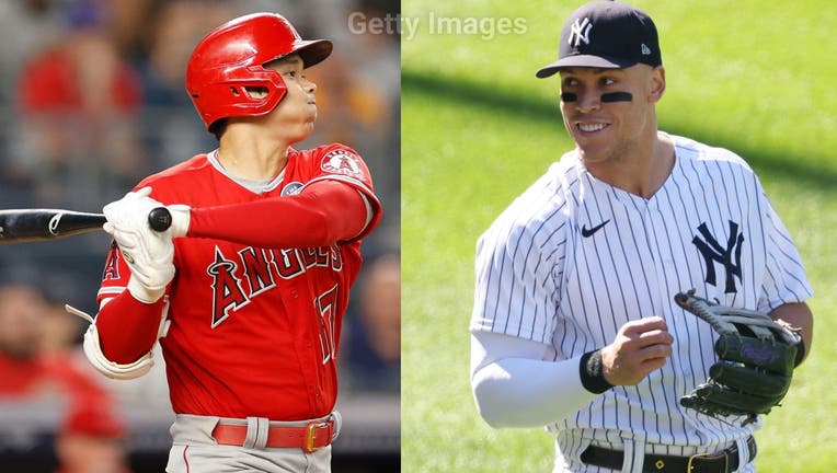 Shohei Ohtani and Aaron Judge both finished in the top-2 of the AL MVP race.
