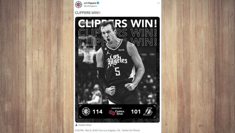 Clippers beat the Lakers in the battle for Los Angeles.