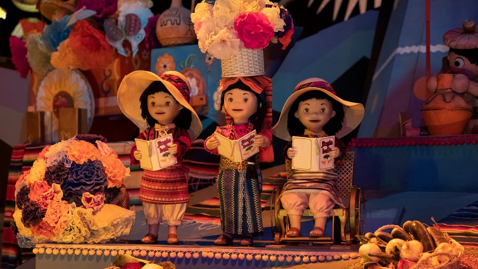 Disneyland adds dolls in wheelchairs to 'It's a Small World' attraction.