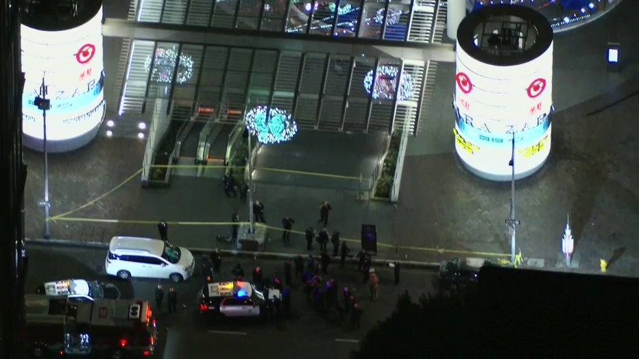 A possible stabbing and/or shooting is under investigation in downtown LA.