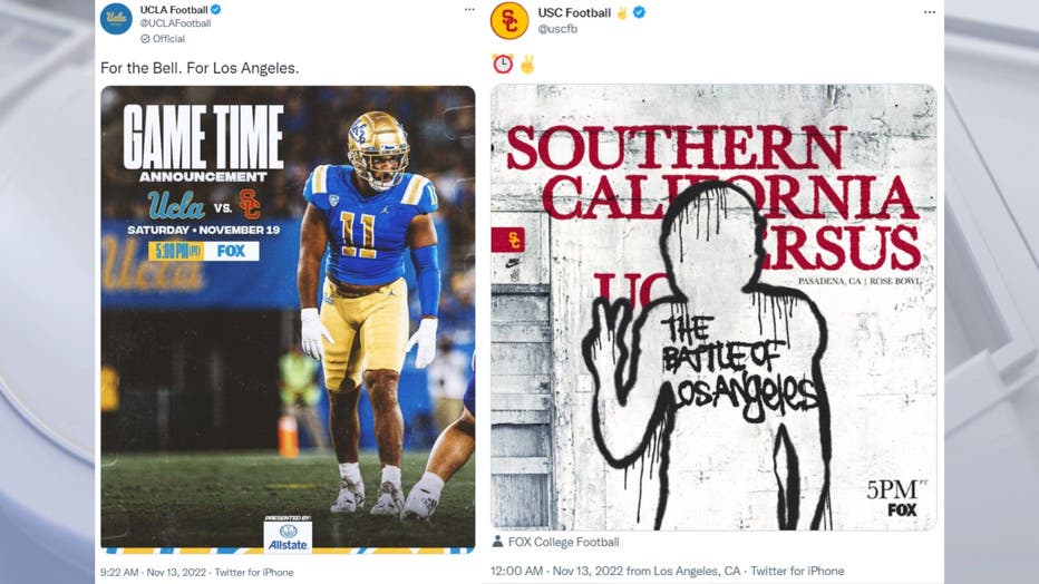 USC will visit UCLA in the annual rivalry showdown Saturday.