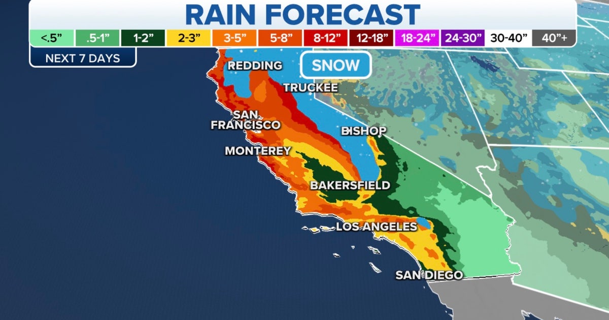 No rest for the dreary: Another atmospheric river aims to soak ...