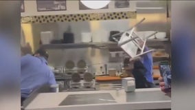 VIDEO: Waffle House employee catches chair mid-air, setting social media ablaze