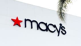 Pickaxe used by smash-and-grab burglar to break into Macy's jewelry cases in Simi Valley