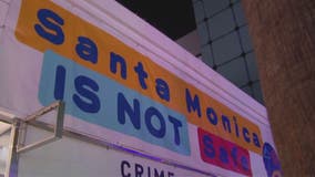 Community, city reacts to 'Santa Monica is not safe' sign