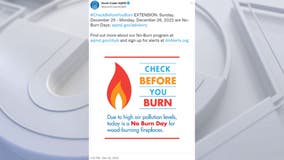 No-burn order extended through Dec. 26 in SoCal