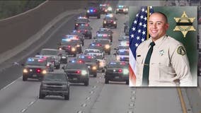 Riverside Co. deputy fatally shot in Jurupa Valley, suspect killed following pursuit on 15 Freeway