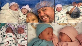 Kaiser Permanente Baldwin Park welcomes 4 sets of twins born hours apart