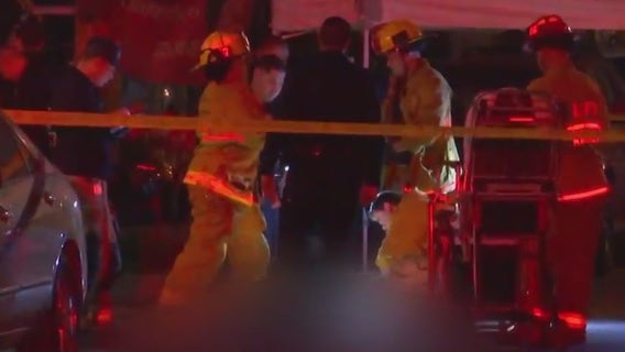 Man shot to death outside LAPD station in South Los Angeles