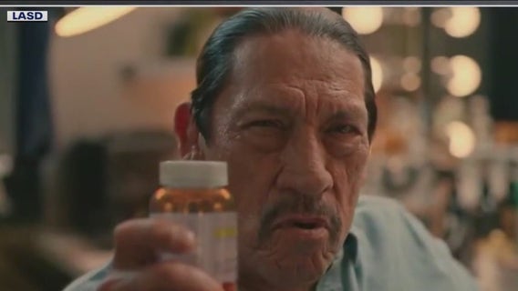 Actor Danny Trejo, LASD unveil campaign to warn people about the dangers of counterfeit meds