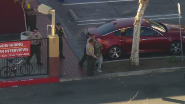 Suspect arrested after barricading himself inside McDonald's in Willowbrook