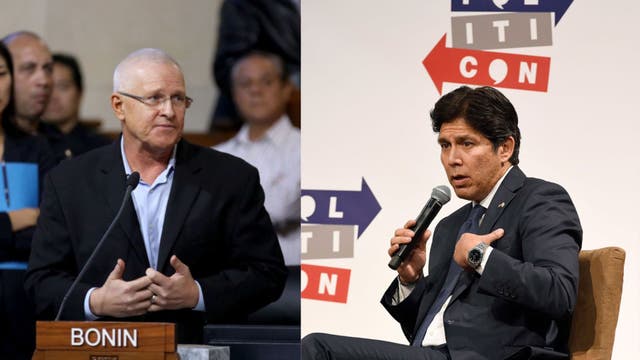 Former Councilman Bonin calls for De León to resign for leaked conversation involving his Black son