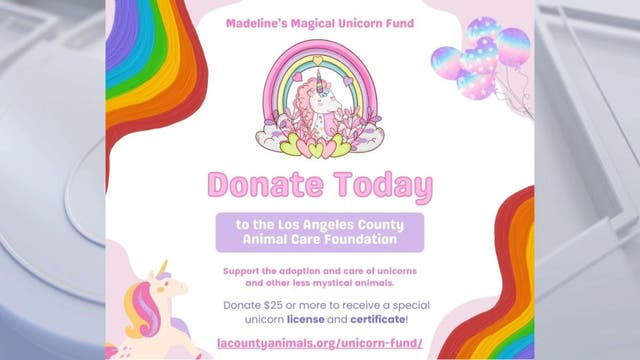 You can now get a 'unicorn license' from LA County Animal Care