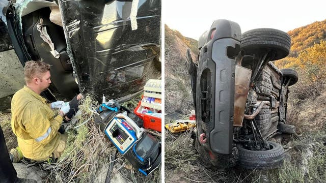 San Bernardino rescue: ‘Find my iPhone’ used to save woman whose car plunged 200 feet down mountain