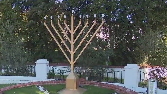 Texas man charged with hate crime for allegedly vandalizing Beverly Hills menorah