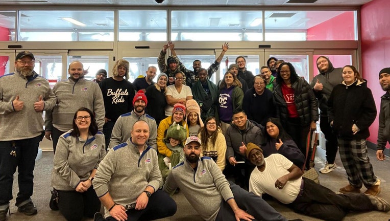 Target store hosts stranded travelers