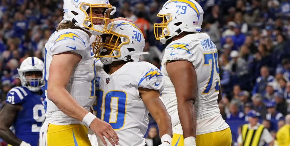 LA Chargers punch ticket to playoffs after win over Colts