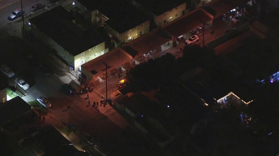 One person is dead and two others are hurt in a shooting in the North Hollywood area.