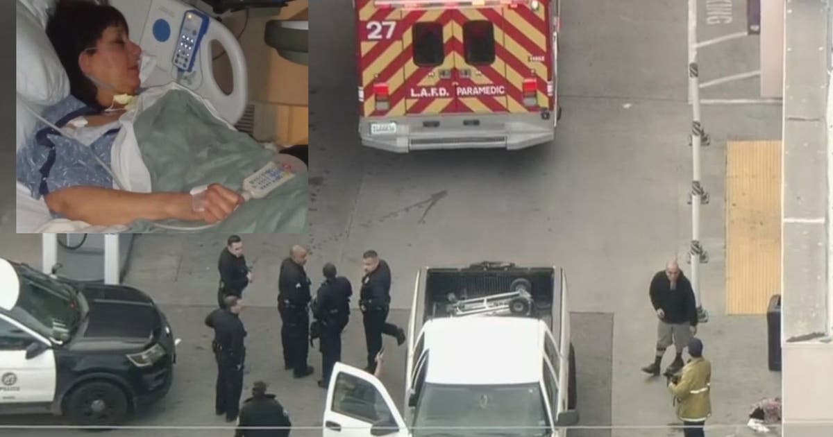 Hollywood road rage shooting leaves woman injured | FOX 11 Los Angeles