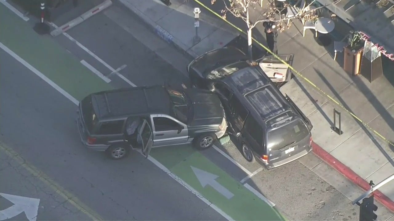 Santa Monica Crash Ends In Shooting; 2 Arrested