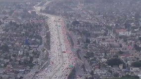 1 killed in South LA crash on 110 Freeway