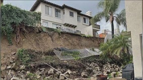 Corona residents evacuated after retaining wall collapses