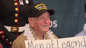 Oldest living Pearl Harbor survivor gets special sendoff from community