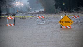 New atmospheric river storm pushes into California