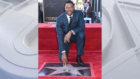 FOX NFL Sunday's Michael Strahan honored with Hollywood star