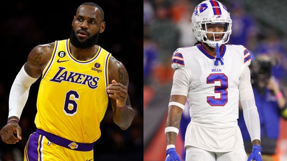 Damar Hamlin: Lakers' LeBron James praises NFL's decision to suspend Bills-Bengals game