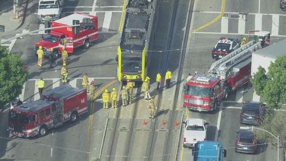 Four suffer minor injuries in 'train-vehicle incident' on Metro A Line