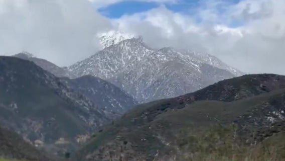 Winter storm brings more snow to Mt. Baldy