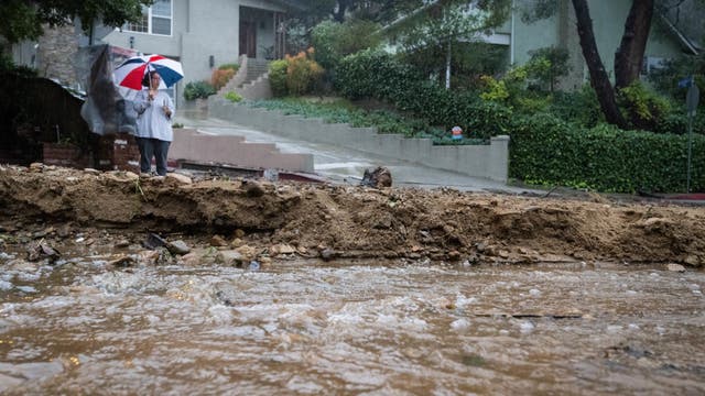 California storm: Atmospheric river unleashes flooding, mudslides, strong winds