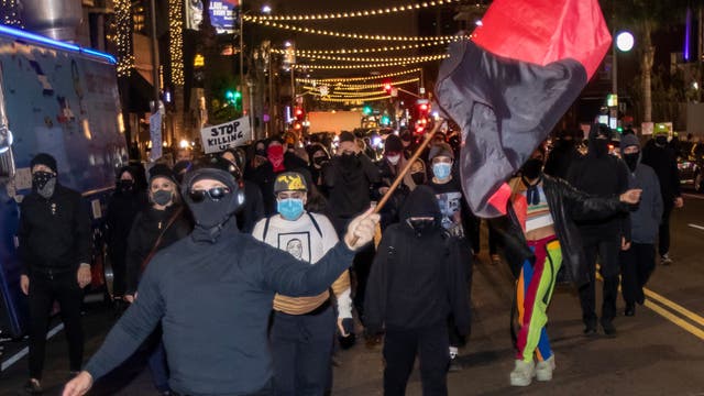 1 arrested, 8 businesses vandalized amid Hollywood protests over Tyre Nichols death