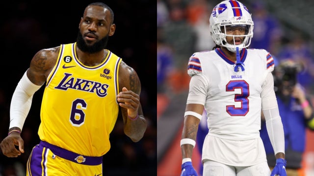 Damar Hamlin: Lakers' LeBron James praises NFL's decision to suspend Bills-Bengals game