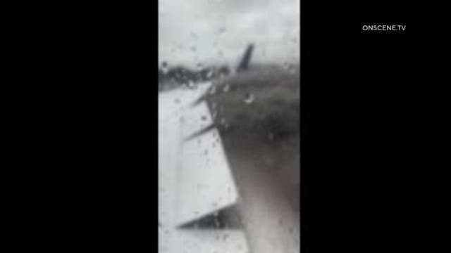 Delta plane leaving SoCal for Atlanta catches fire; No one hurt