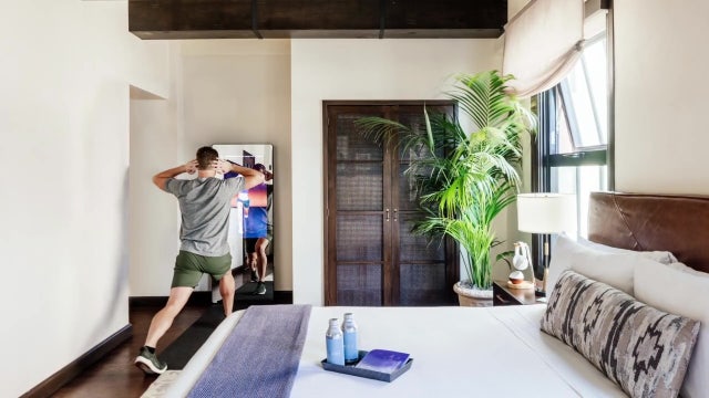 Sleep tourism: DTLA hotel converts space into fitness and relaxation zen den