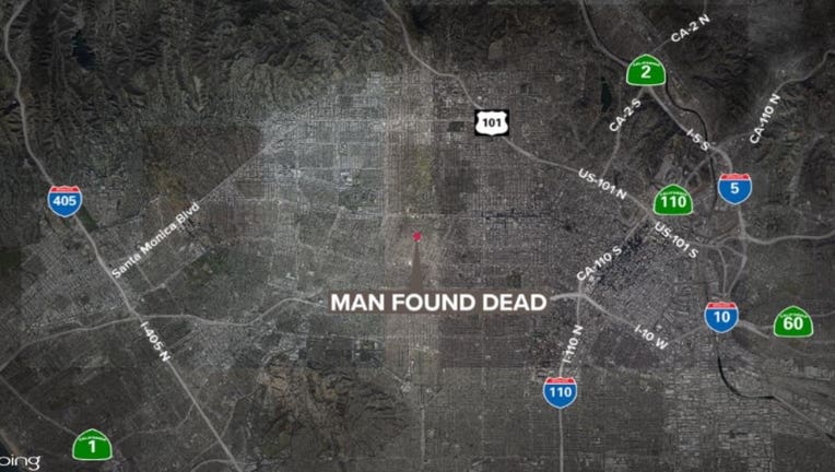 A man was found dead on campus in the Mid-Wilshire area of Los Angeles.