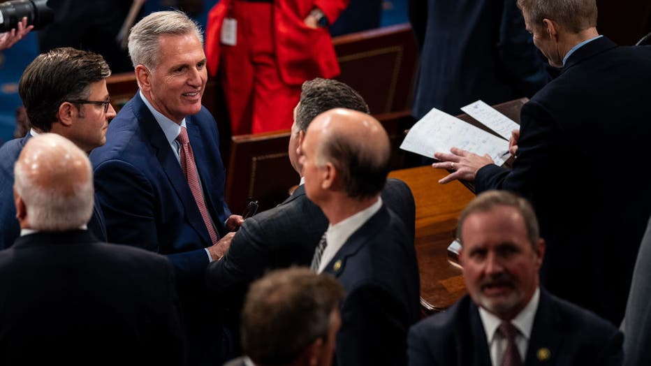 8b5f09a9-House And Senate Convene For The 118th Congress On Capitol Hill