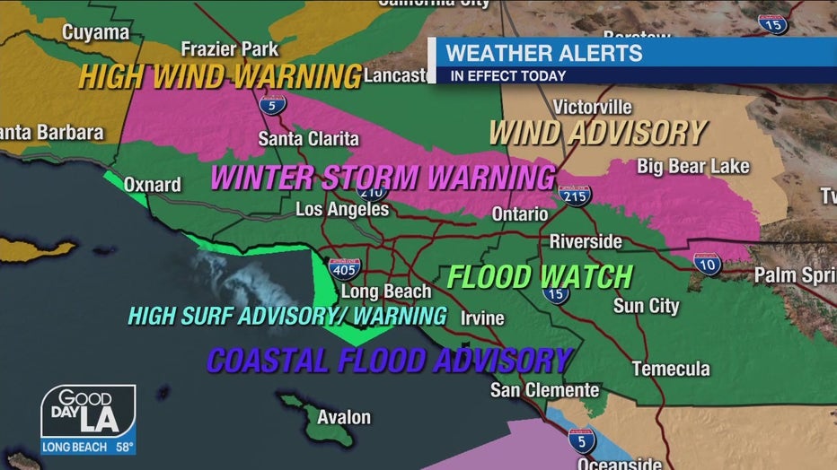 ‘Bomb Cyclone’ Brings Rain, Damaging Winds To Southern California | FOX ...