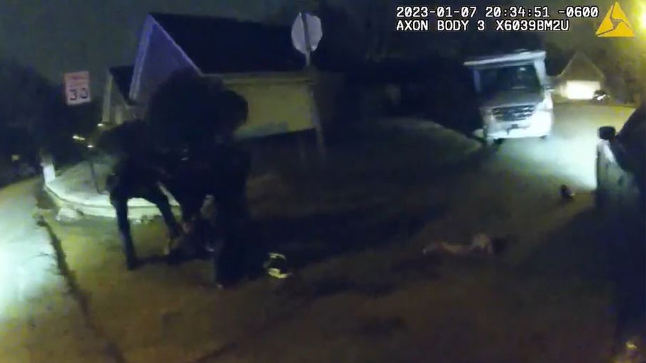 Police in Memphis released the body camera footage showing the moments leading up to the deadly beating of Tyre Nichols, an unarmed 29-year-old Black man who was pulled over by officers. Video: City of Memphis.