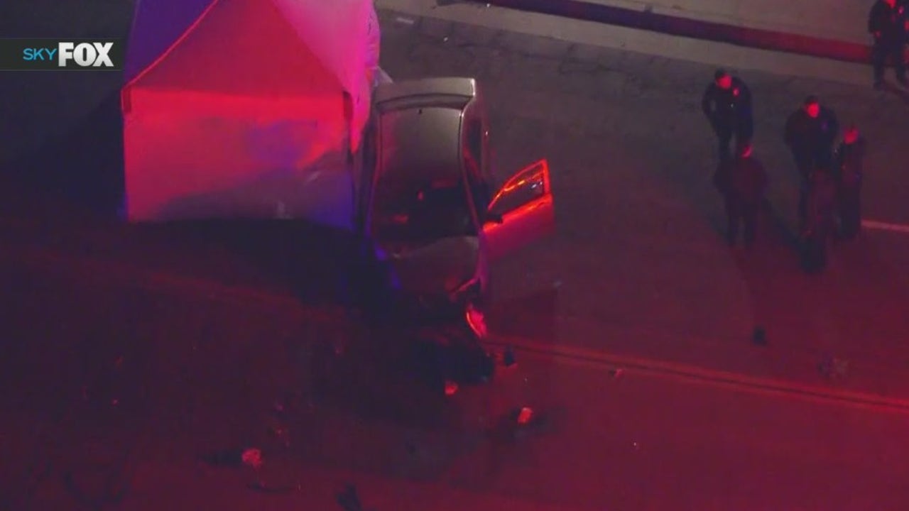 Lake View Terrace Crash Kills 1, Injures 2 | FOX 11 Los Angeles