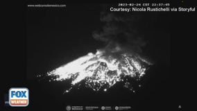 Video shows violent eruption of Mexico's Popocatepetl volcano