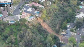 La Cañada Flintridge homes damaged by mudslide
