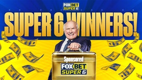 FOX Bet Super 6 winners highlighted