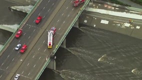 Report of car going into LA River in Long Beach unsubstantiated, officials say
