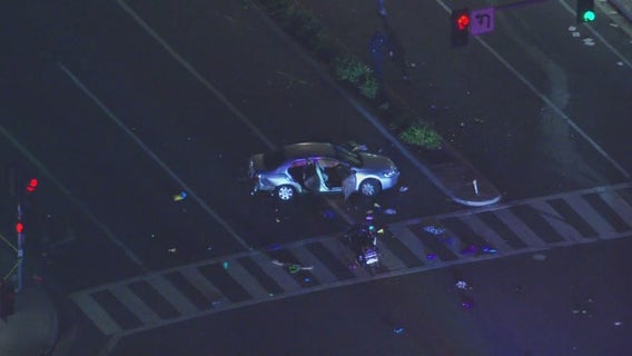 Suspect arrested for alleged role in Seal Beach crash that injured 5, including 3 teens