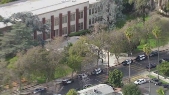 Student detained after bringing replica gun to Van Nuys High School